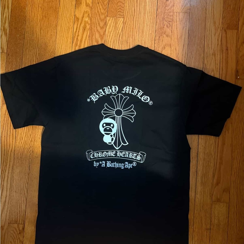 Chrome Hearts Black Tee with Bold Graphic - Picture 2 of 2